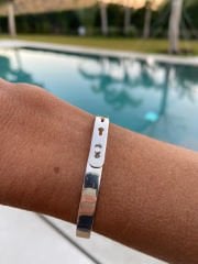 925 Gümüş Kelepçe