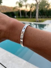 925 Gümüş Kelepçe